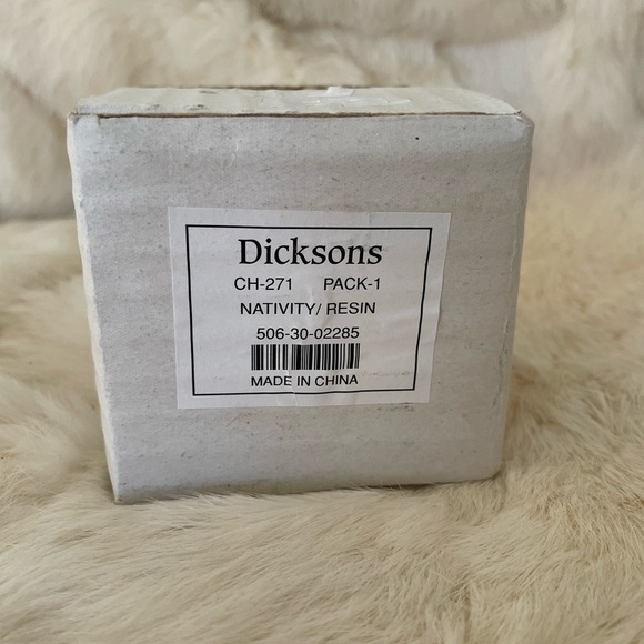 Vtg Dicksons One Piece Nativity Scene - Picture 6 of 7